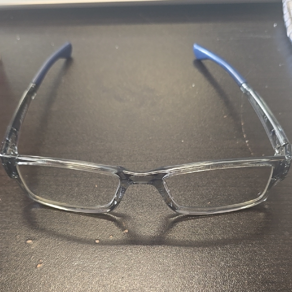 Oakley Airdrop Blue And Gray Eyeglasses